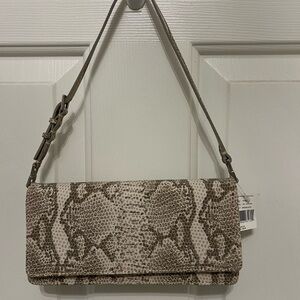 Liz Claiborne snakeskin purse. New with tags.